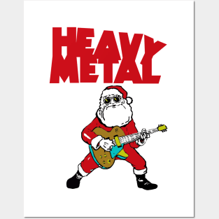 Metal Christmas Posters and Art